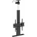 Кронштейн для телевизора Cactus CS-STM-7844 черный 32"-55" макс.45кг напольный (моторизованный лифт)