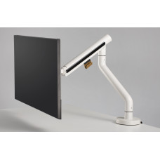 Кронштейн для мониторов Ultramounts UM725W белый 17"-32" макс.9кг крепление к столешнице поворот и наклон
