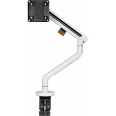 Кронштейн для мониторов Ultramounts UM725W белый 17"-32" макс.9кг крепление к столешнице поворот и наклон