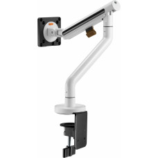 Кронштейн для мониторов Ultramounts UM725W белый 17"-32" макс.9кг крепление к столешнице поворот и наклон