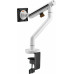 Кронштейн для мониторов Ultramounts UM725W белый 17"-32" макс.9кг крепление к столешнице поворот и наклон