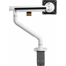 Кронштейн для мониторов Ultramounts UM725W белый 17"-32" макс.9кг крепление к столешнице поворот и наклон