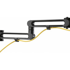 Кронштейн для мониторов Ultramounts UM736 черный 17"-32" макс.8кг крепление к столешнице поворот и наклон