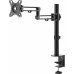 Кронштейн для мониторов Ultramounts UM736 черный 17"-32" макс.8кг крепление к столешнице поворот и наклон