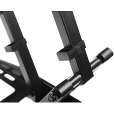 Кронштейн для телевизора Ultramounts UM908 черный 32"-75" макс.40кг настенный поворотно-выдвижной и наклонный