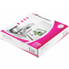 Кронштейн для телевизора Ultramounts UM893 черный 13"-27" макс.20кг настенный поворотно-выдвижной и наклонный