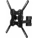 Кронштейн для телевизора Ultramounts UM903 черный 32"-55" макс.20кг настенный поворотно-выдвижной и наклонный