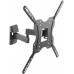 Кронштейн для телевизора Ultramounts UM903 черный 32"-55" макс.20кг настенный поворотно-выдвижной и наклонный