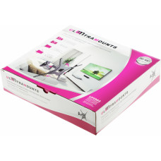 Кронштейн для телевизора Ultramounts UM903 черный 32"-55" макс.20кг настенный поворотно-выдвижной и наклонный