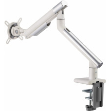 Кронштейн для мониторов Ultramounts UM713W белый 17"-32" макс.9кг крепление к столешнице поворот и наклон