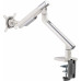 Кронштейн для мониторов Ultramounts UM713W белый 17"-32" макс.9кг крепление к столешнице поворот и наклон