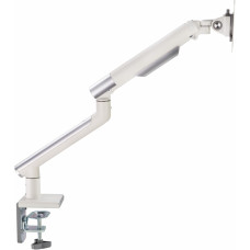 Кронштейн для мониторов Ultramounts UM713W белый 17"-32" макс.9кг крепление к столешнице поворот и наклон