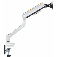 Кронштейн для мониторов Ultramounts UM732W белый/коричневый 17"-32" макс.8кг крепление к столешнице поворот и наклон
