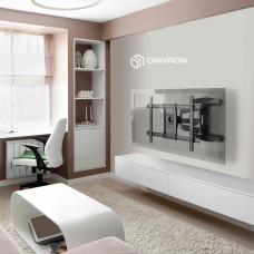 Кронштейн для телевизора Onkron M6L черный 40"-75" макс.45.5кг настенный поворот и наклон