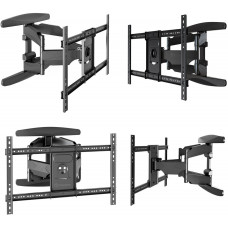 Кронштейн для телевизора Onkron M6L черный 40"-75" макс.45.5кг настенный поворот и наклон