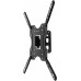 Кронштейн для телевизора Ultramounts UM859 черный 32"-55" макс.30кг настенный поворот и наклон