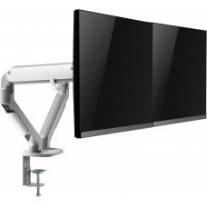 Кронштейн для мониторов Ultramounts UM735SIL серый/серебристый 17"-27" макс.7кг крепление к столешнице поворот и наклон