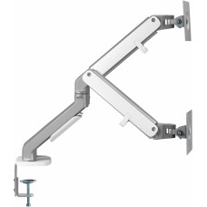 Кронштейн для мониторов Ultramounts UM735SIL серый/серебристый 17"-27" макс.7кг крепление к столешнице поворот и наклон