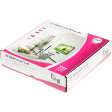 Кронштейн для телевизора Ultramounts UM894 черный 13"-27" макс.20кг настенный поворотно-выдвижной и наклонный