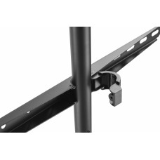 Подставка для телевизора Cactus CS-ST1246BKWN черный/орех 45"-65" макс.32кг напольный