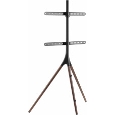 Подставка для телевизора Cactus CS-ST1246BKWN черный/орех 45"-65" макс.32кг напольный