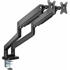 Кронштейн для мониторов Ultramounts UM731 черный 17"-35" макс.16кг крепление к столешнице поворот и наклон