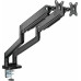 Кронштейн для мониторов Ultramounts UM731 черный 17"-35" макс.16кг крепление к столешнице поворот и наклон