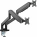 Кронштейн для мониторов Ultramounts UM731 черный 17"-35" макс.16кг крепление к столешнице поворот и наклон