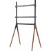Подставка для телевизора Cactus CS-ST1247BKWN черный/орех 49"-70" макс.40кг напольный