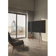 Подставка для телевизора Cactus CS-ST1247BKWN черный/орех 49"-70" макс.40кг напольный