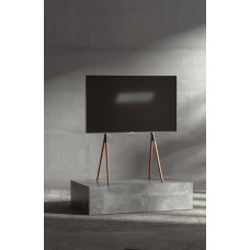 Подставка для телевизора Cactus CS-ST1247BKWN черный/орех 49"-70" макс.40кг напольный