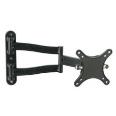 Кронштейн для телевизора Kromax TECHNO-1 темно-серый 10"-26" макс.15кг настенный поворот и наклон