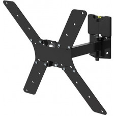 Кронштейн для телевизора Holder LCDS-5520-B черный 32"-55" макс.45кг настенный поворотно-выдвижной и наклонный