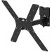Кронштейн для телевизора Holder LCDS-5520-B черный 32"-55" макс.45кг настенный поворотно-выдвижной и наклонный