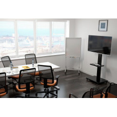 Подставка для телевизора Holder PR-106 черный 26"-70" макс.45кг напольный наклон