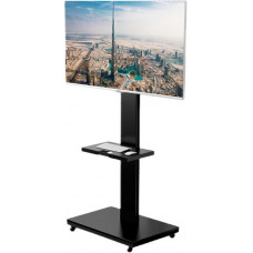 Подставка для телевизора Holder PR-106 черный 26"-70" макс.45кг напольный наклон