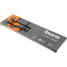 Кронштейн для телевизора Buro FX2S черный 40"-90" макс.55кг настенный фиксированный