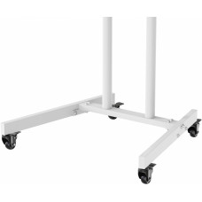 Стойка для телевизора Cactus CS-ST04 белый 37"-70" макс.68кг напольный мобильный