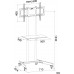 Стойка для телевизора Cactus CS-ST04 белый 37"-70" макс.68кг напольный мобильный