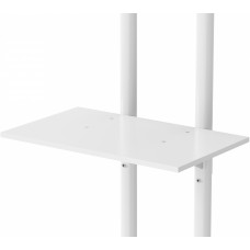 Стойка для телевизора Cactus CS-ST04 белый 37"-70" макс.68кг напольный мобильный