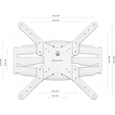 Кронштейн для телевизора Onkron M5 белый 37"-70" макс.36.4кг настенный поворот и наклон