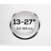 Кронштейн для телевизора Ultramounts UM830T черный 13"-27" макс.25кг настенный наклон