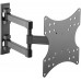 Кронштейн для телевизора Ultramounts UM867 черный 23"-42" макс.20кг настенный поворот и наклон