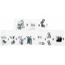 Кронштейн для телевизора Ultramounts UM873 черный 37"-70" макс.40кг настенный поворотно-выдвижной и наклонный