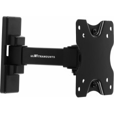 Кронштейн для телевизора Ultramounts UM860 черный 13"-27" макс.20кг настенный поворот и наклон