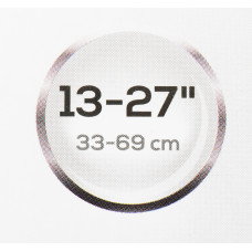 Кронштейн для телевизора Ultramounts UM860 черный 13"-27" макс.20кг настенный поворот и наклон