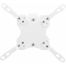 Кронштейн для телевизора Ultramounts UM866W белый 13"-42" макс.20кг настенный поворот и наклон
