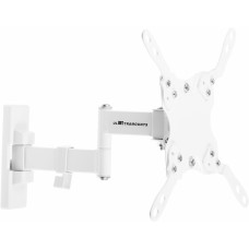 Кронштейн для телевизора Ultramounts UM866W белый 13"-42" макс.20кг настенный поворот и наклон