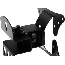 Кронштейн для телевизора Ultramounts UM857 черный 12"-27" макс.30кг настенный поворот и наклон