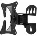 Кронштейн для телевизора Ultramounts UM857 черный 12"-27" макс.30кг настенный поворот и наклон